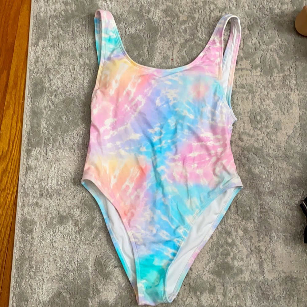 Target Women’s Pastel Tie-Dye One-Piece Swimsuit